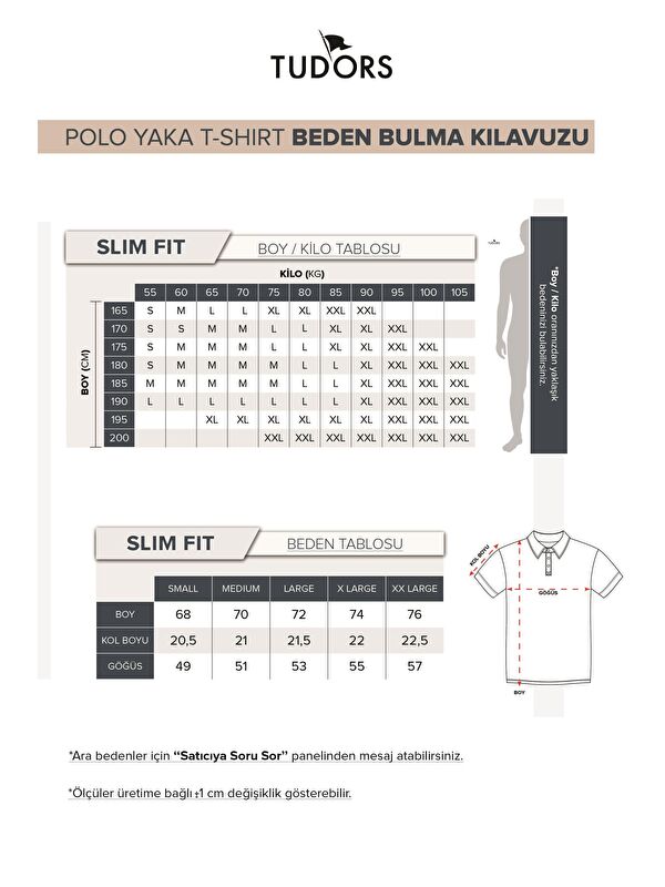 TUDORS Erkek Slim Fit Dar Kesim %100 Pamuk Düz Pike Kahverengi Polo Yaka Tişört