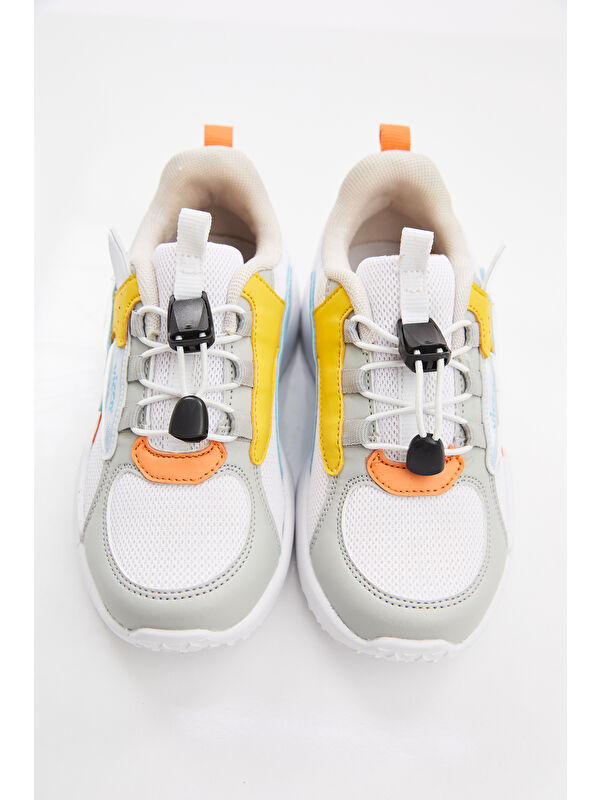 Cecelia Basic Erkek Okul Öncesi Beyaz Spor Ayakkabı - Görsel 3