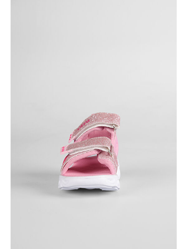 Roy Işıklı Kız Bebek Pembe Sandalet - Görsel 5