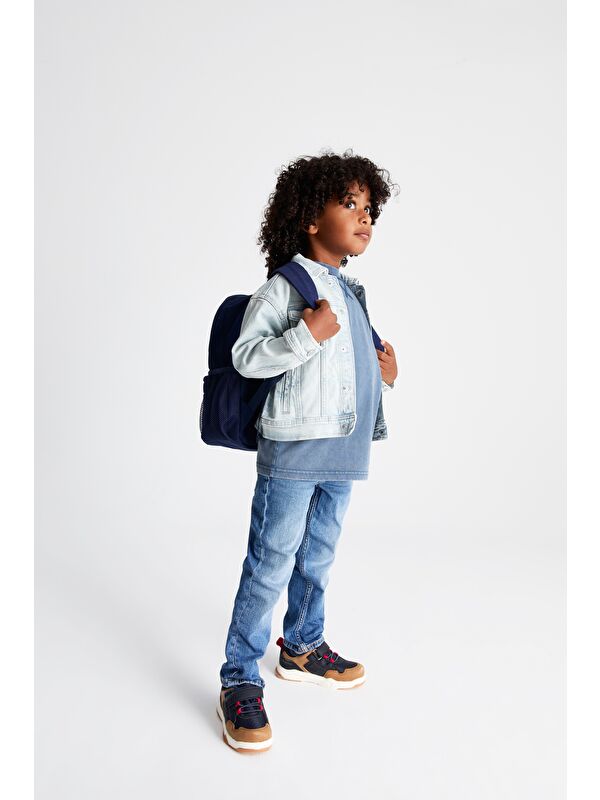 Homer Hafif Erkek Çocuk Okul Öncesi Lacivert Spor Ayakkabı - Görsel 2