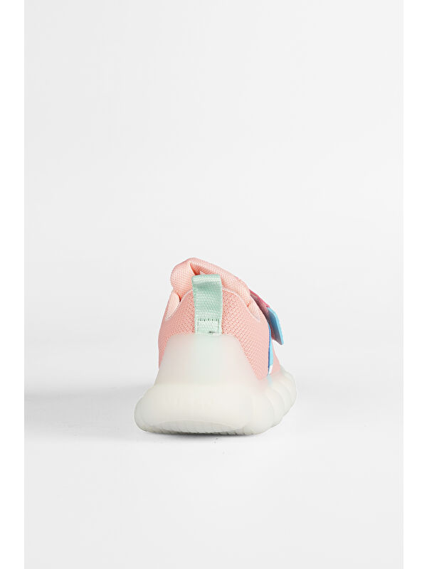 Bread Işıklı Kız Okul Öncesi Pudra Spor Ayakkabı - Görsel 5