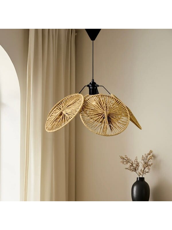 Evidea Lighting Krona Sarkıt - Kahverengi - 24x48x48 cm