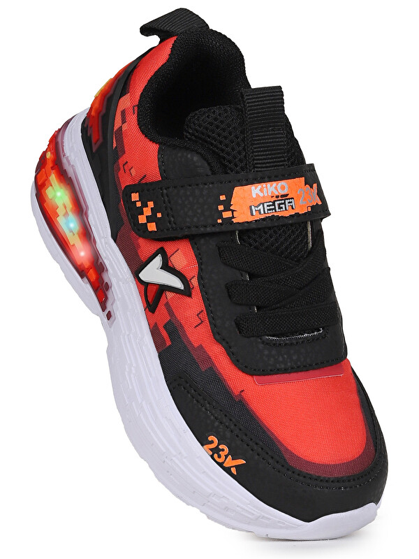 Kiko Kids Craft Işıklı Günlük Cırtlı Erkek Çocuk Spor Ayakkabı