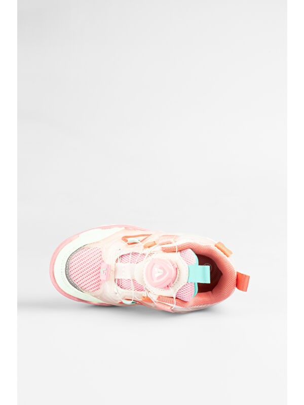 Modo Hafif Kız Okul Öncesi Pudra Spor Ayakkabı - Görsel 9