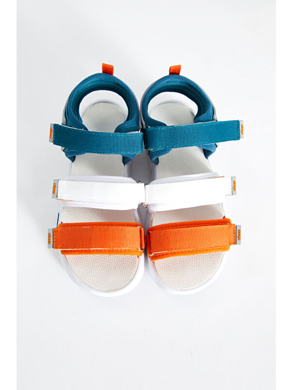 Gorbi Basic Erkek Çocuk Yeşil Sandalet - Görsel 9