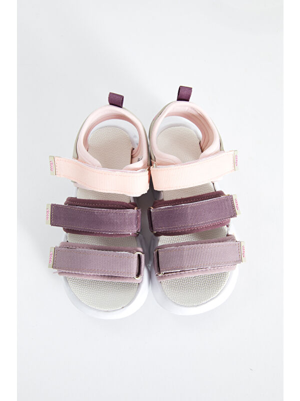 Gorbi Basic Kız Bebek Pudra Sandalet - Görsel 9