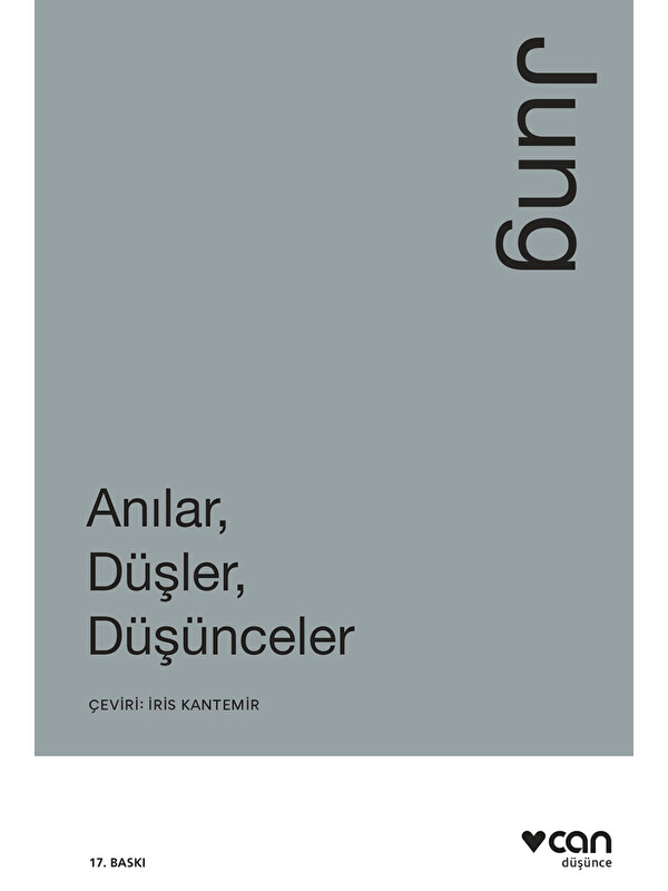 Can Yayınları Anılar, Düşler, Düşünceler