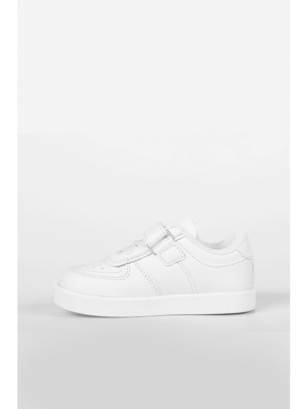 Sam Işıklı Unisex Çocuk Beyaz Sneaker - Görsel 3