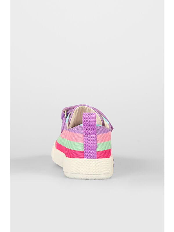 Elf Işıklı Kız Çocuk Okul Öncesi Lila Spor Ayakkabı - Görsel 6