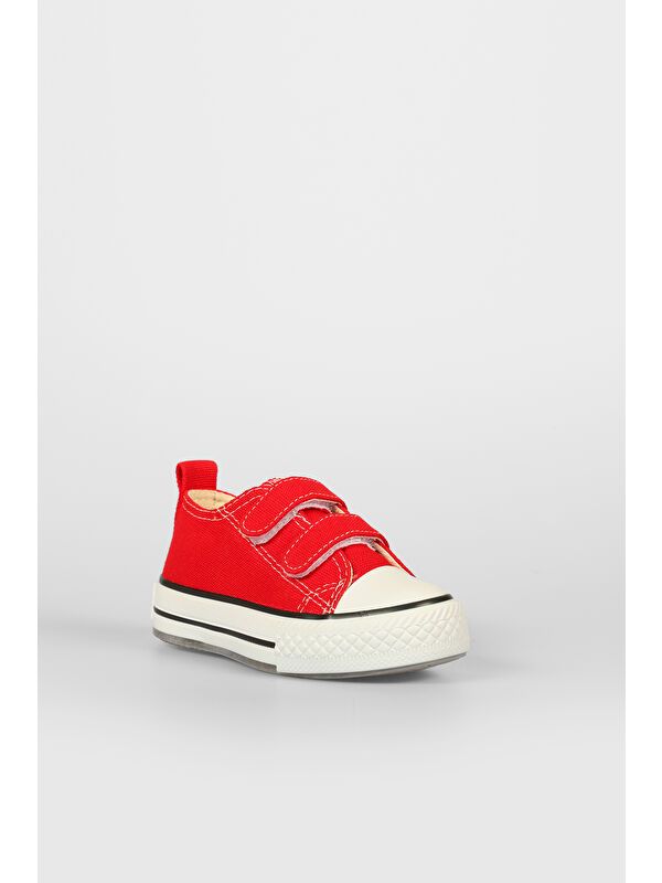 Pino Işıklı Kız Okul Öncesi Kırmızı Spor Ayakkabı - Görsel 4