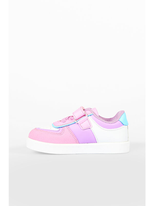 Sam Işıklı Kız Bebek Pembe Sneaker - Görsel 3
