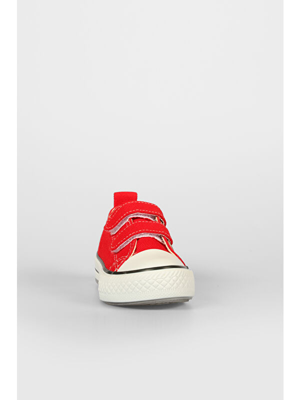 Pino Işıklı Kız Bebek Kırmızı Spor Ayakkabı - Görsel 5
