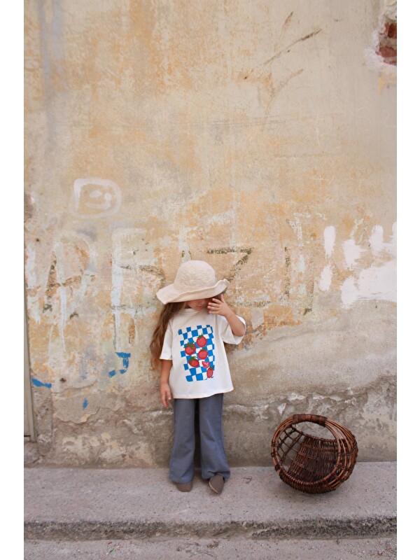 Oh La La Koala For Little Ones Domates Baskılı T-shirt Müslin Pantolon Takım