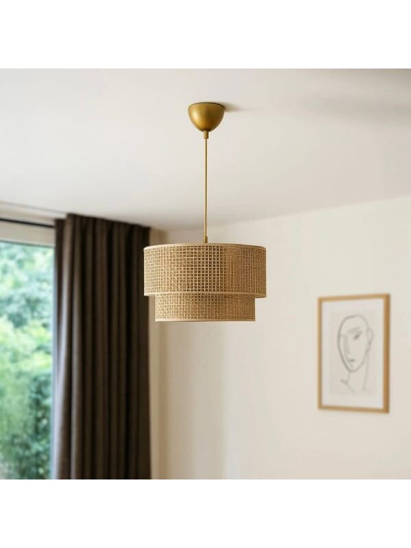 Nisa Luce Pasta Sarkıt - Kahverengi - 70 cm