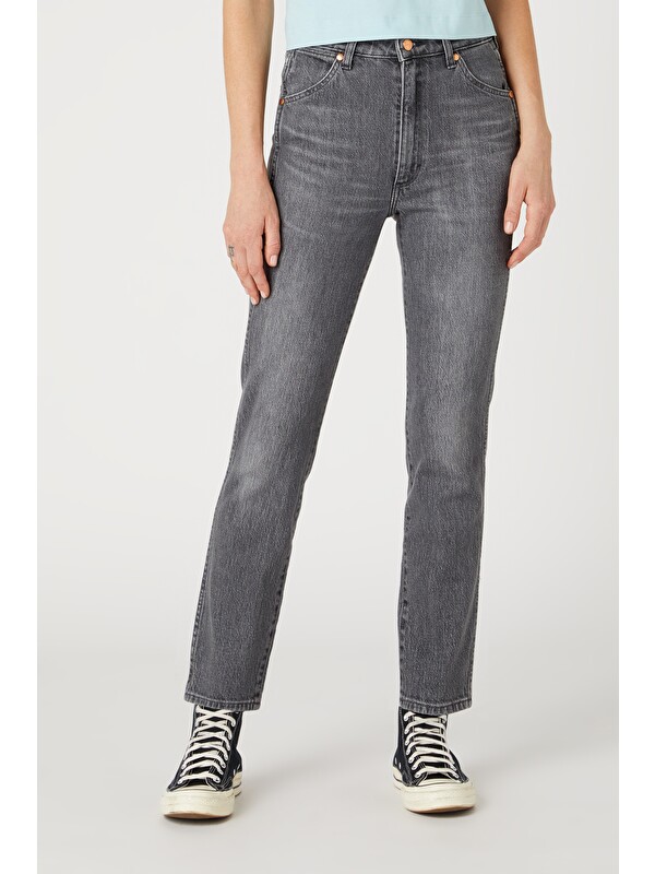 Wrangler Walker Fit Dar Kesim Normal Bel Esnek Jean Jean Pantolon