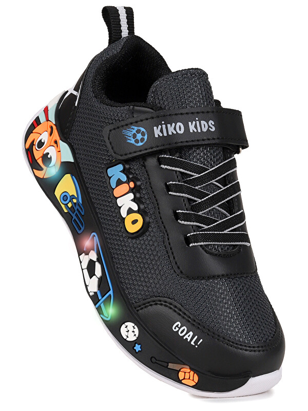 Kiko Kids Velcro Işıklı Günlük Cırtlı Erkek Çocuk Spor Ayakkabı