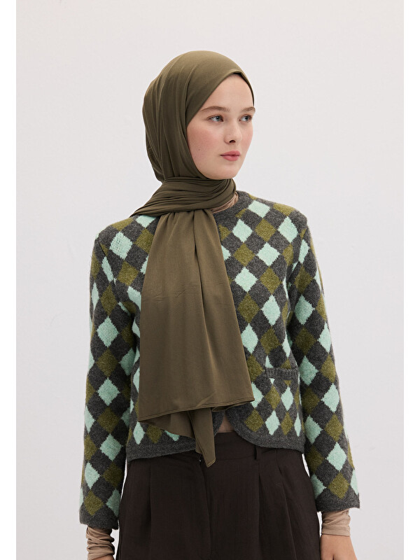 Fresh Scarfs Bambu Penye Şal Kül