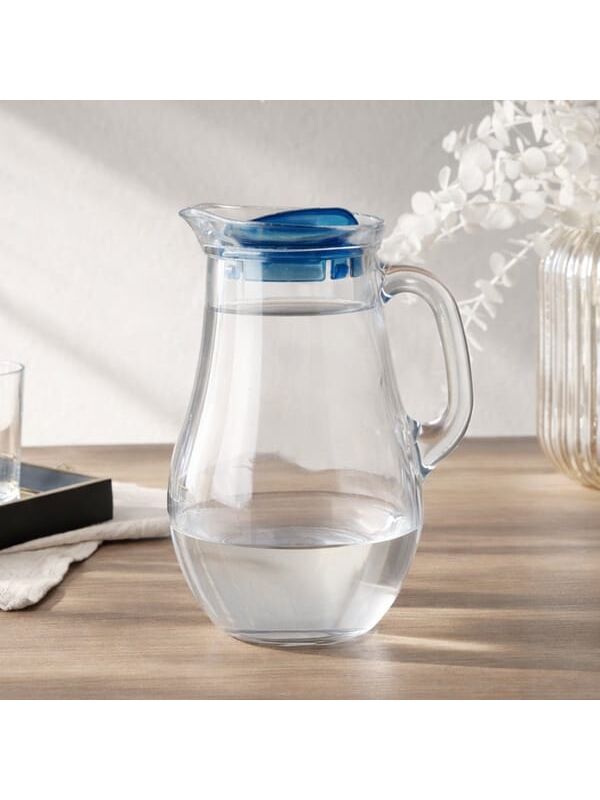 Paşabahçe Bistro Su Seti - Şeffaf / Mavi - 1850 ml