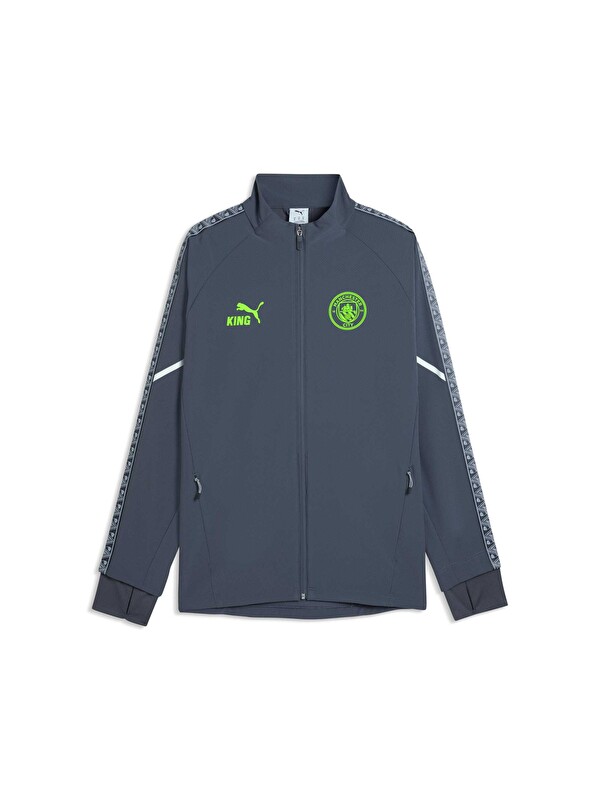 Puma Manchester CITY KING ULTIMATE Anthem Erkek Fermuarlı Sweatshirt