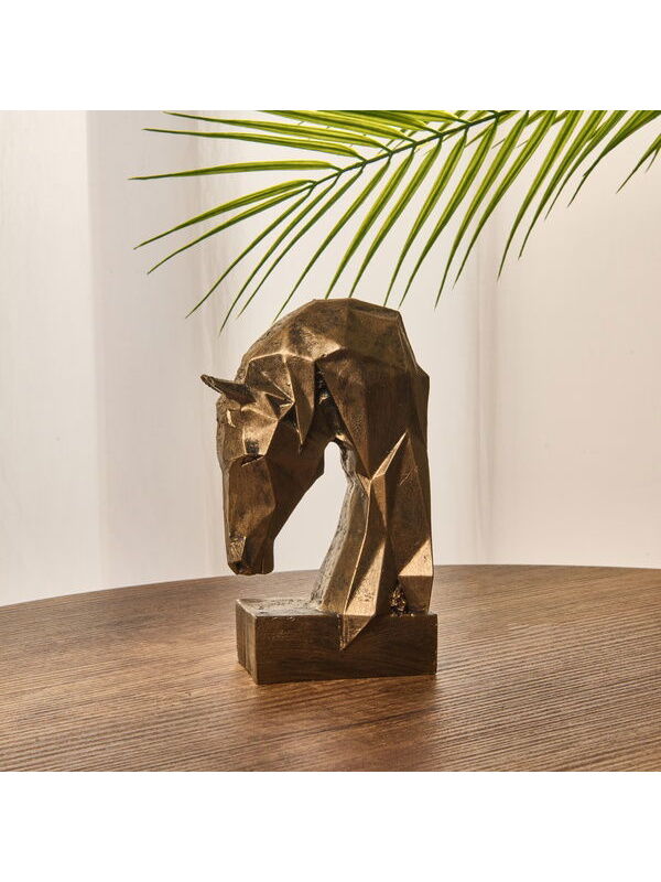 Evidea Deco Horse Dekor - Gold - 13 cm