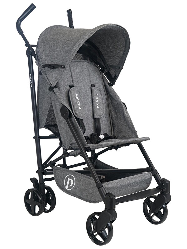 Prava Smart Baston Bebek Arabası - Gri
