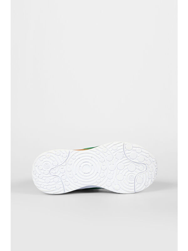 Massa Hafif Erkek Çocuk Okul Öncesi Beyaz/Siyah Sneaker - Görsel 5