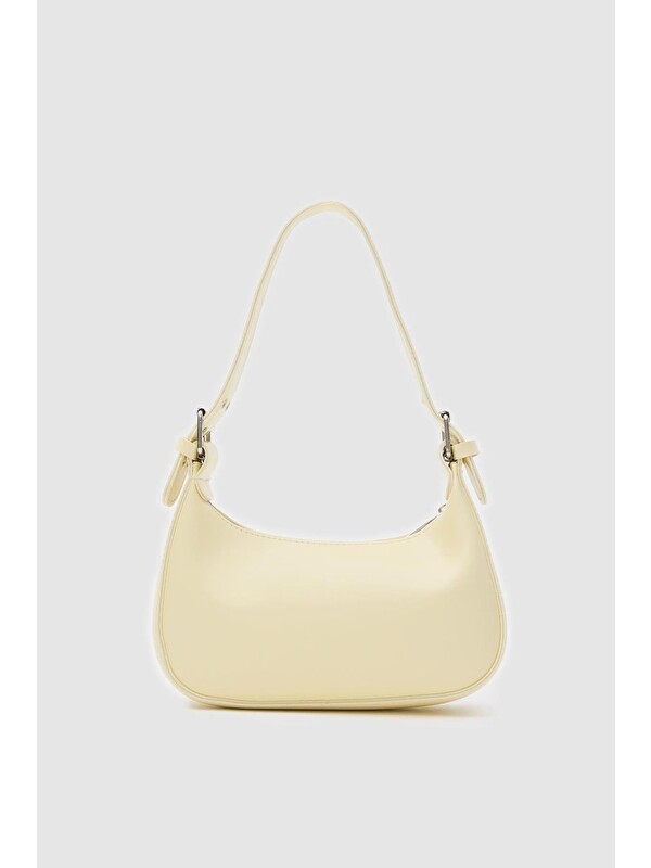Shulebags Muse Oval Baget Çanta Sarı
