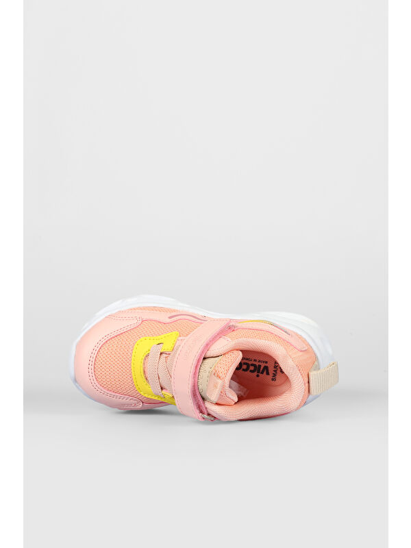 Rony Işıklı Kız Bebek Pudra Spor Ayakkabı - Görsel 7