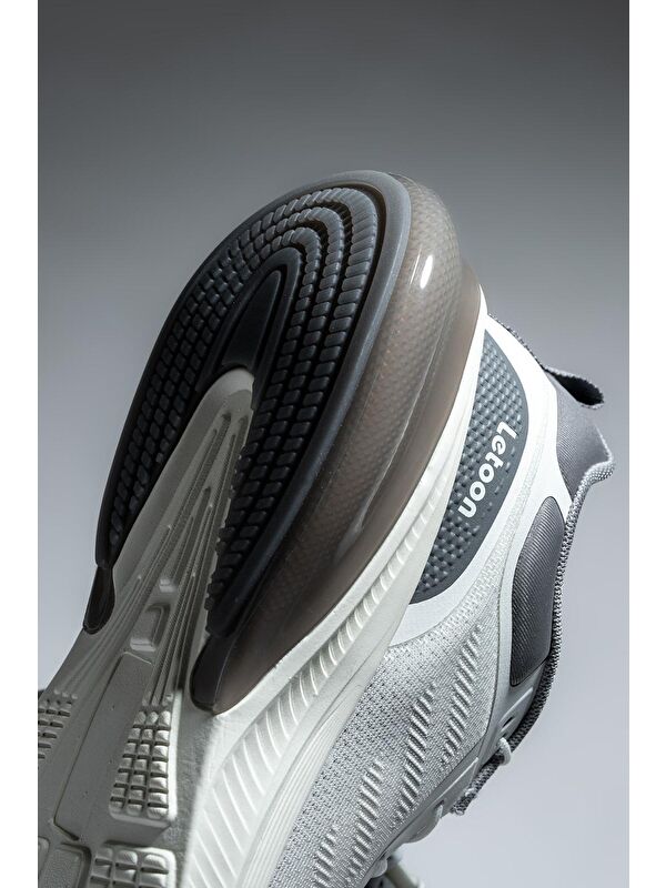 Gri Erkek Spor Ayakkabı - Görsel 6