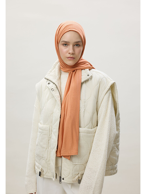 Fresh Scarfs Penye Şal Badem