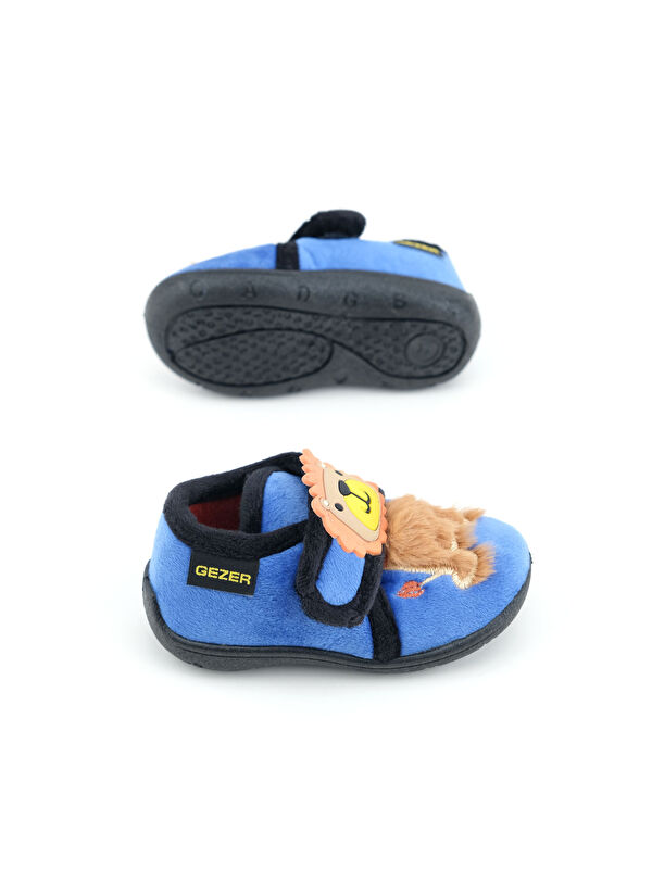 Bebe Erkek Çocuk Kışlık Cırtlı Ayarlanabilir Günlük Kreş Panduf Ayakkabı - Görsel 3