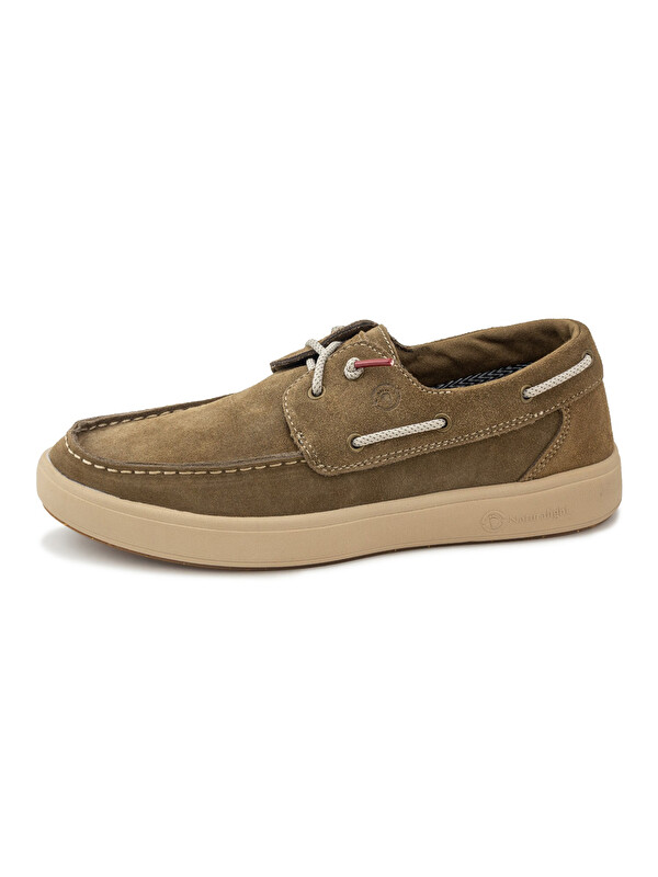 Natural World Erkek Klasik Ayakkabı 8453 NAUTICO SUEDE NATURALIGHT