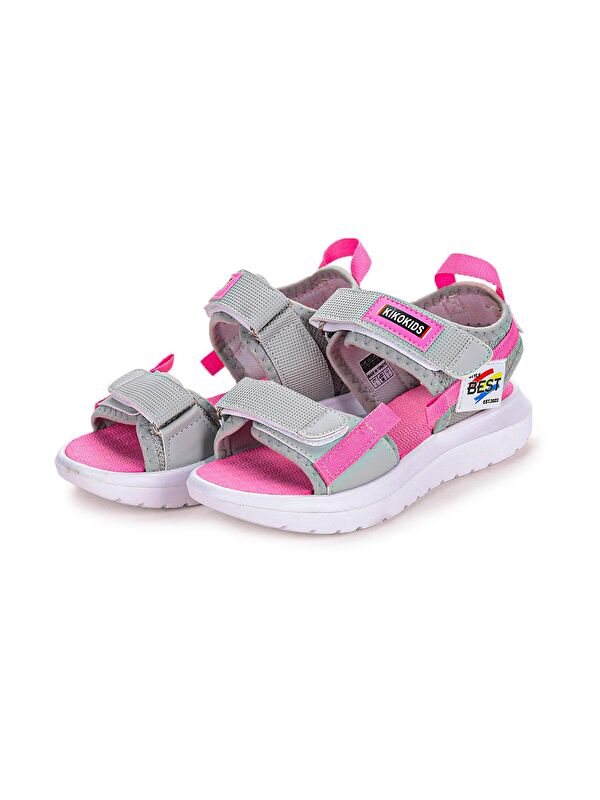 Cırtlı Yürüyüş Kız/Erkek Çocuk Sandalet 200 - Görsel 4