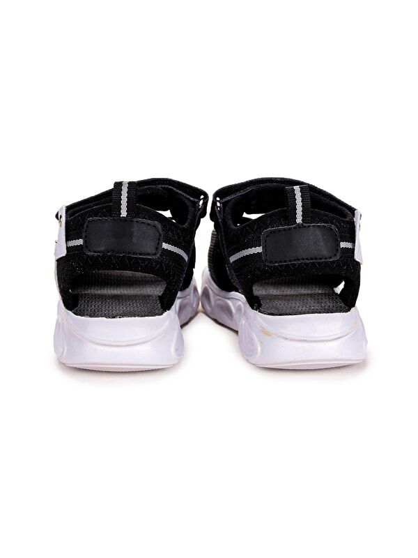 101 Işıklı Kız/Erkek Çocuk Cırtlı Sandalet Ayakkabı - Görsel 5