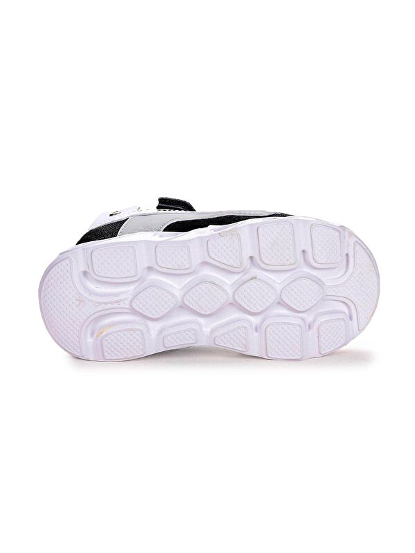 101 Işıklı Kız/Erkek Çocuk Cırtlı Sandalet Ayakkabı - Görsel 6