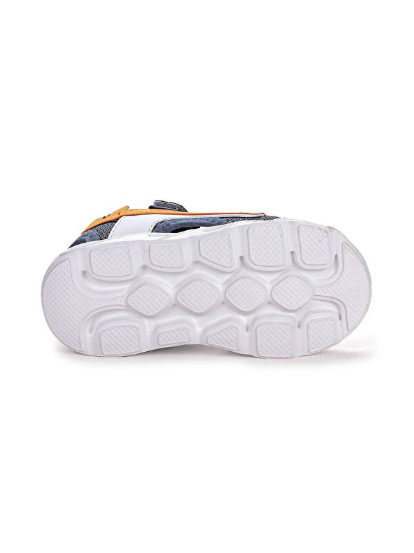 101 Işıklı Kız/Erkek Çocuk Cırtlı Sandalet Ayakkabı - Görsel 6