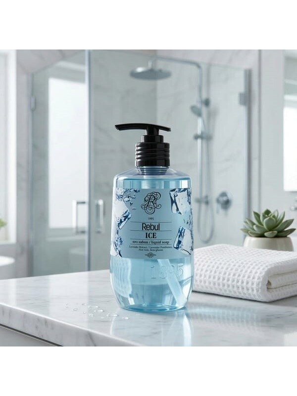 Rebul Ice Sıvı Unisex Sabun - Mavi - 500 ml