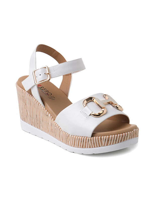 Repo Kadın Sandalet 51232-E4 Bianco