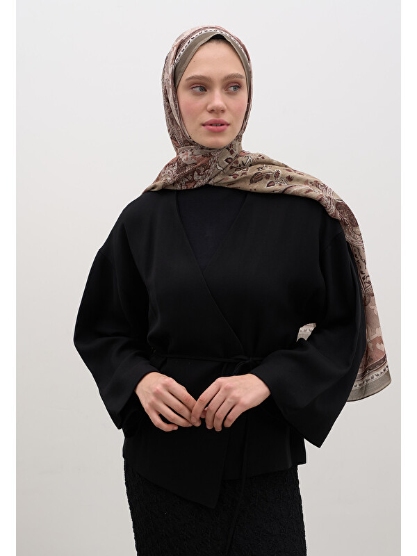 Fresh Scarfs Arıane Desen Şal Haki