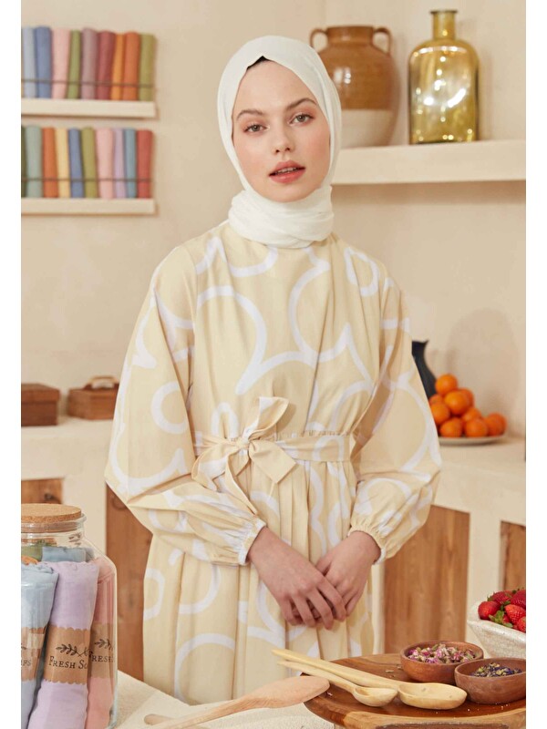 Fresh Scarfs İnce Pamuk Vual Şal Beyaz