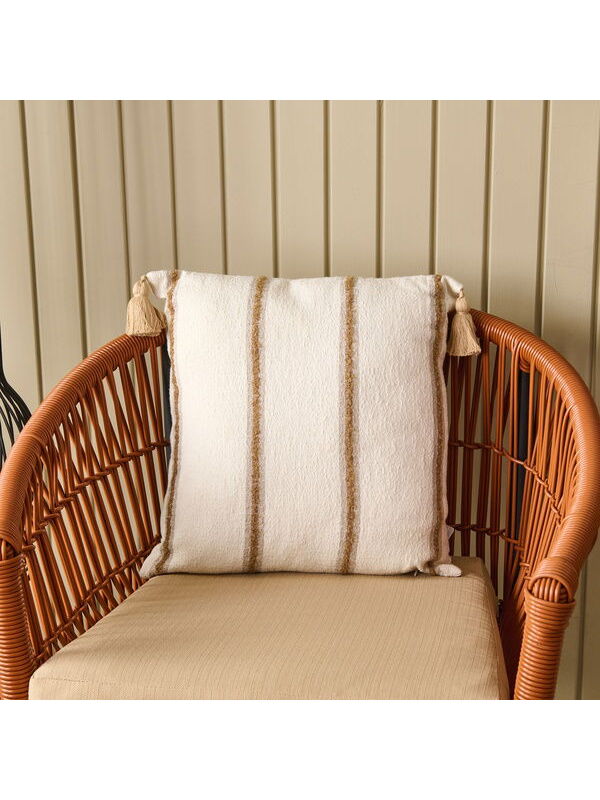 Evidea Soft Palm Breeze Adis Kırlent - Ekru - 45x45 cm