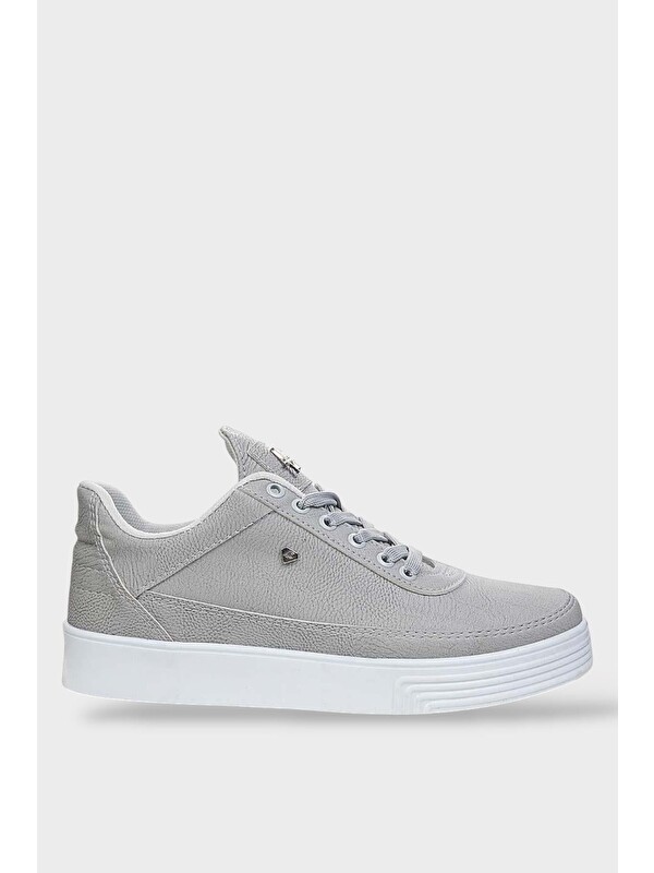 LİGER Erkek Günlük Yumuşak İç Astarlı Sneaker Spor Ayakkabı Grİ