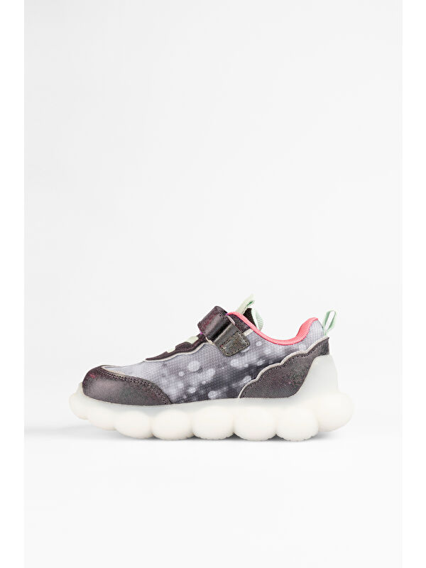 Balloon Işıklı Kız Okul Öncesi Siyah Spor Ayakkabı - Görsel 3