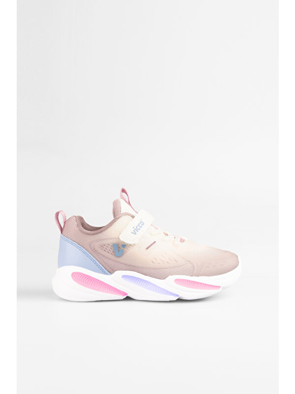 Samur Basic Kız Çocuk Pudra Spor Ayakkabı - Görsel 4