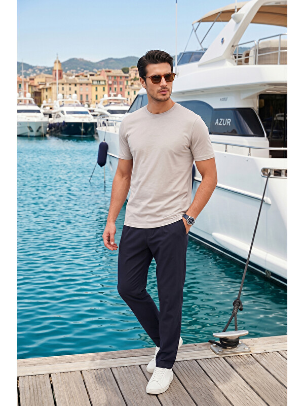 Buratti Slim Fit Normal Bel Boru Paça Denim Pantolon 5545C82MILANO