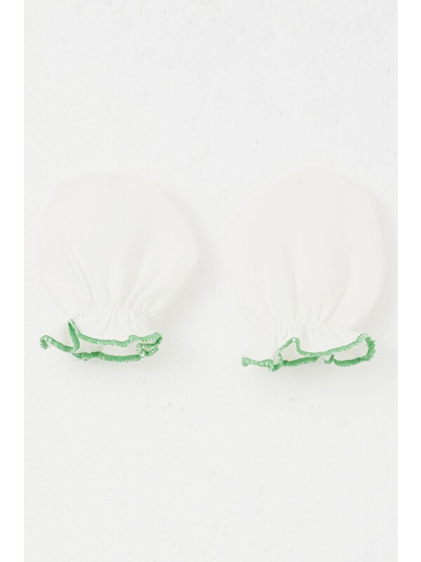 Breeze Yenidoğan Bebek Eldiven Basic Ekru (7 X 9 Cm)