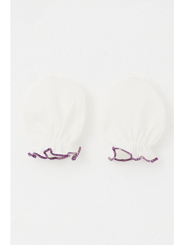 Breeze Yenidoğan Bebek Eldiven Basic Ekru (7 X 9 Cm)