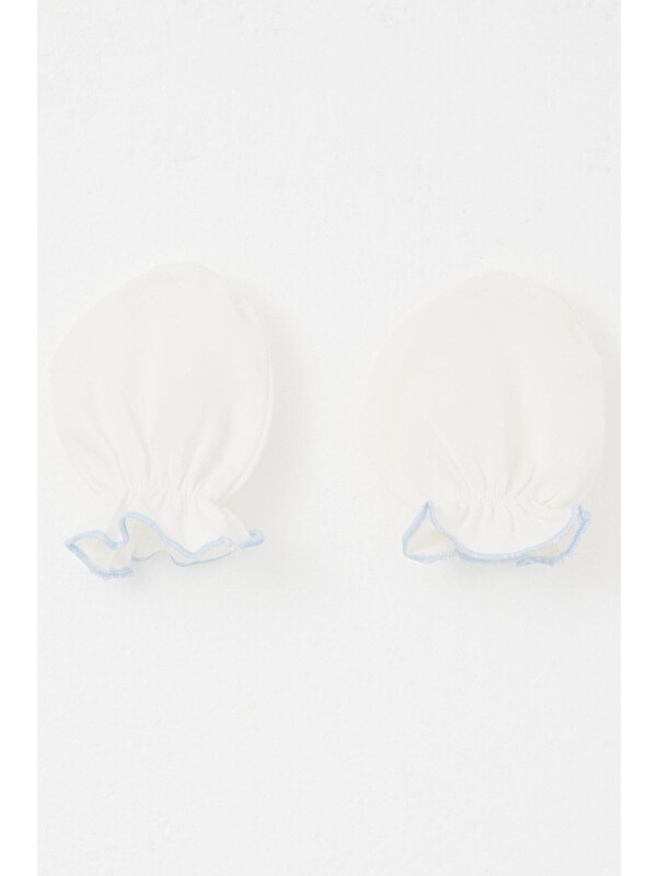 Breeze Yenidoğan Bebek Eldiven Basic Ekru (7 X 9 Cm)