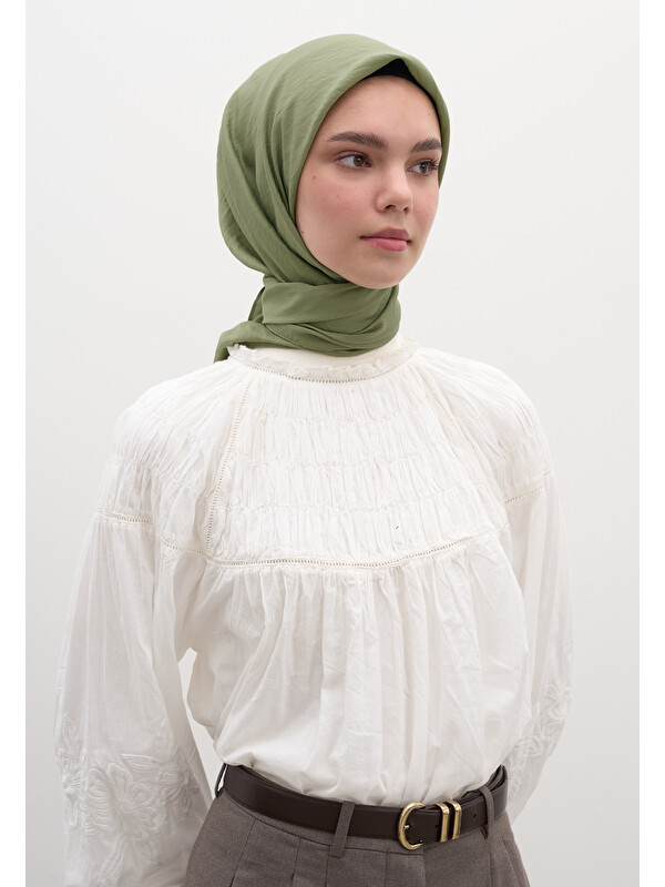 Fresh Scarfs Pamuk Viskon Eşarp Çağla