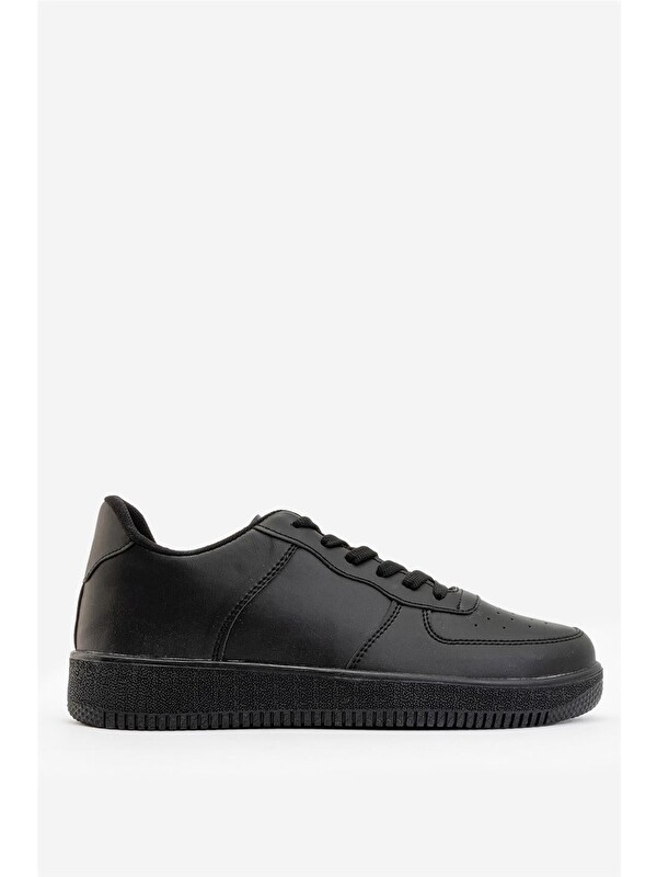 LİGER Unisex Spor Sneaker Ayakkabı Sİyah